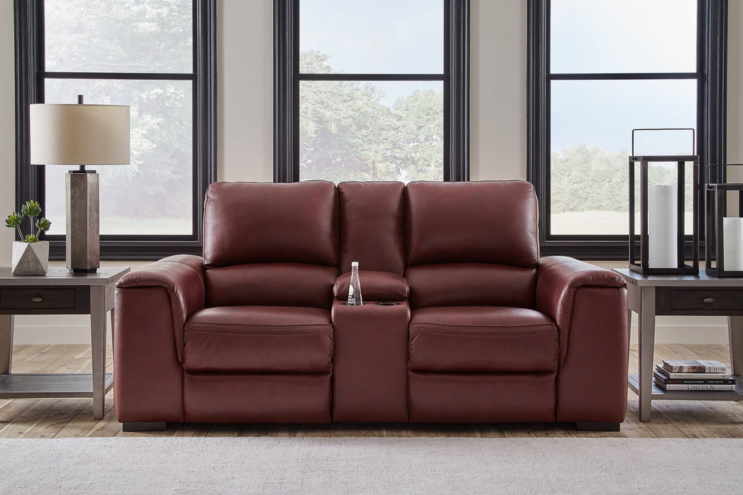 Alessandro Power Reclining Loveseat with Console