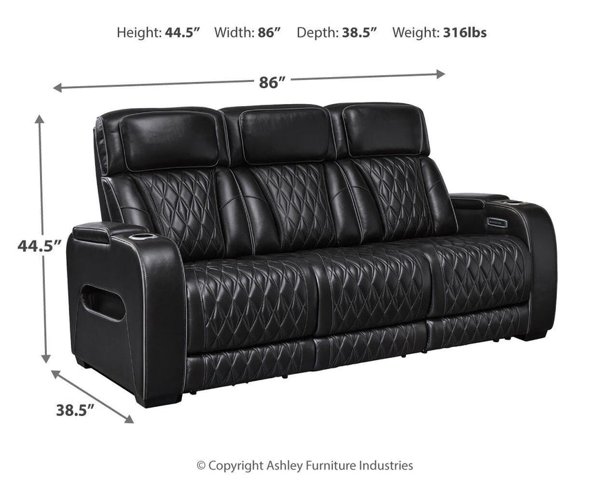 Boyington Power Reclining Sofa - Dan Dan The Mattress Man (Midland, MI)