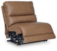 DeepWakes Reclining Sectional with Storage Console - Dan Dan The Mattress Man (Midland, MI)