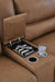 DeepWakes Reclining Sectional with Storage Console - Dan Dan The Mattress Man (Midland, MI)