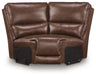 DeepWakes Reclining Sectional with Storage Console - Dan Dan The Mattress Man (Midland, MI)