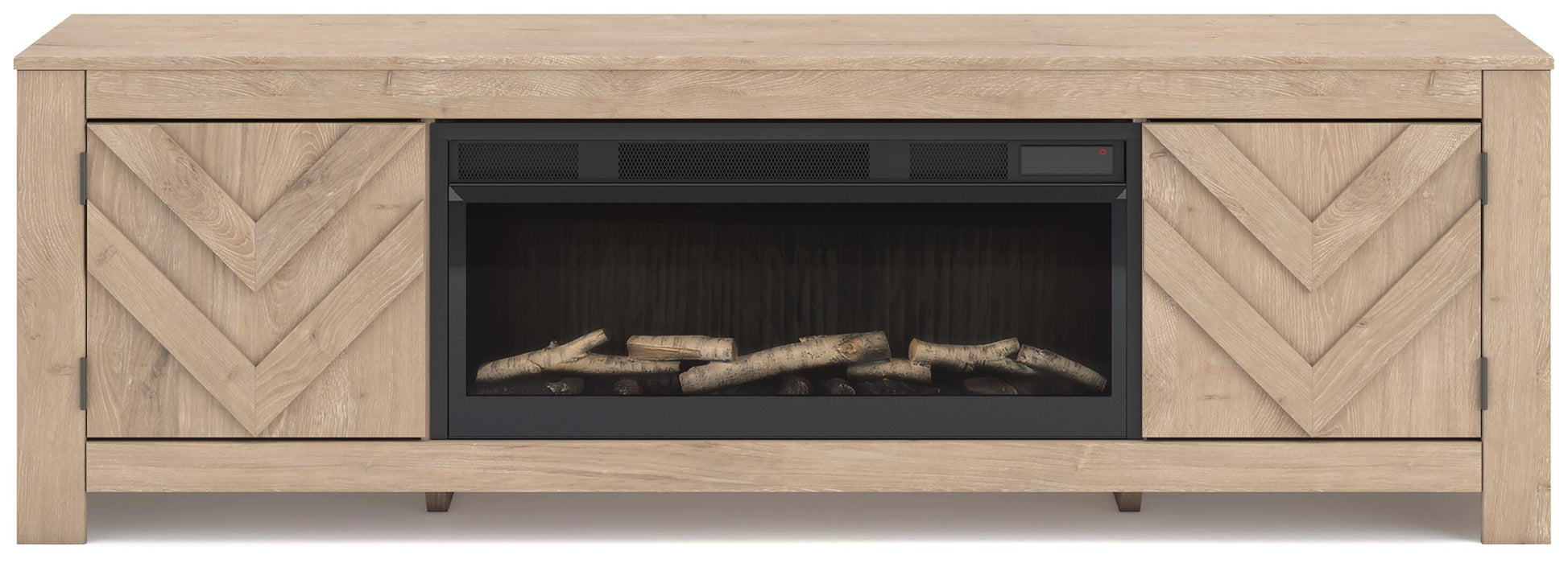 Cayboni 71" TV Stand with Electric Fireplace - Dan Dan The Mattress Man (Midland, MI)