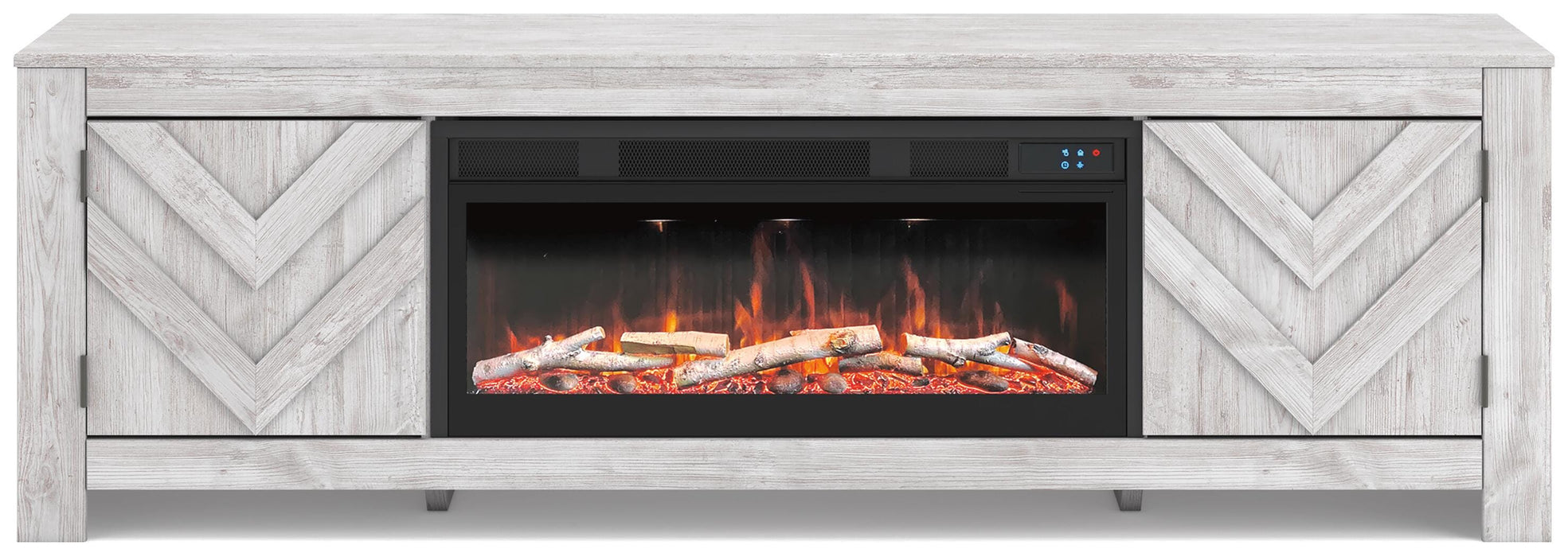 Cayboni 71" TV Stand with Electric Fireplace - Dan Dan The Mattress Man (Midland, MI)