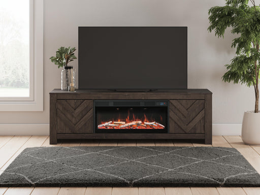 Cayboni 71" TV Stand with Electric Fireplace - Dan Dan The Mattress Man (Midland, MI)