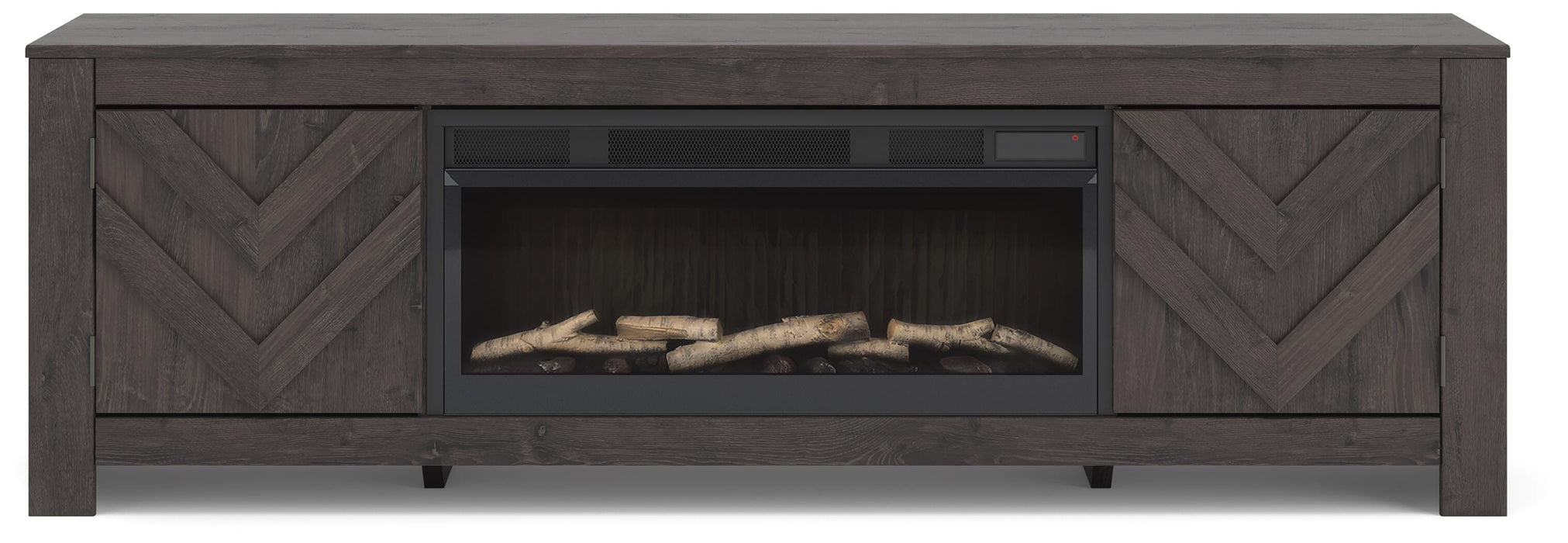 Cayboni 71" TV Stand with Electric Fireplace - Dan Dan The Mattress Man (Midland, MI)