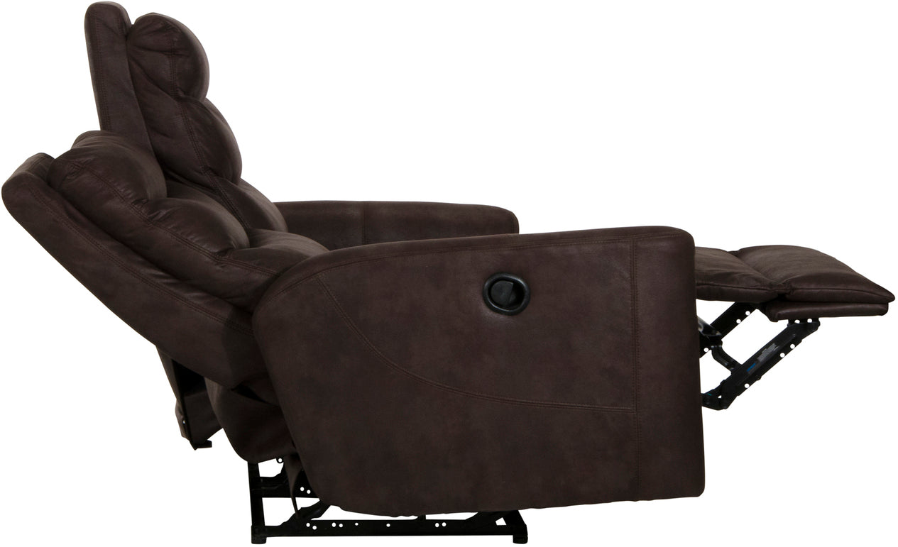 Gill Manual Reclining Loveseat - Dan Dan The Mattress Man (Midland, MI)