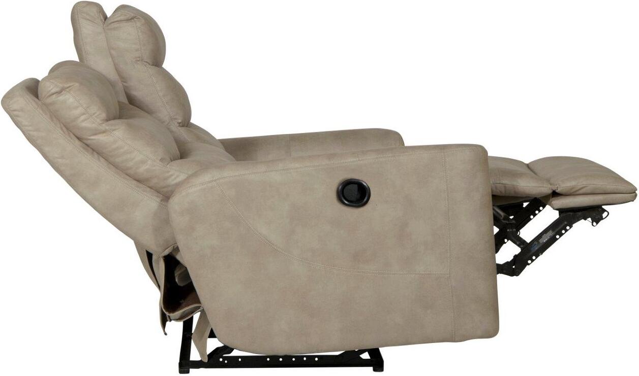 Gill Manual Reclining Loveseat - Dan Dan The Mattress Man (Midland, MI)