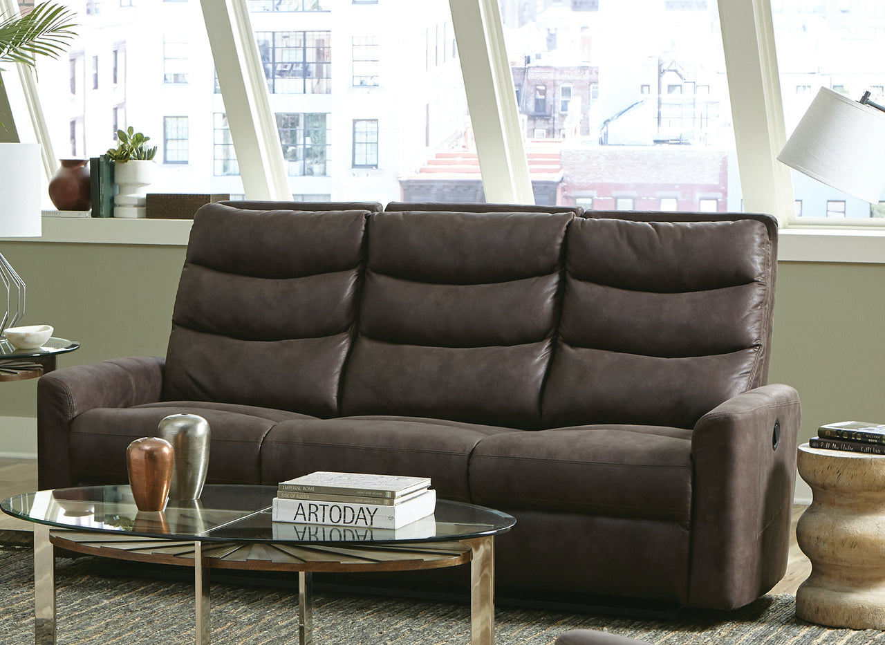 Gill Manual Reclining Sofa - Dan Dan The Mattress Man (Midland, MI)