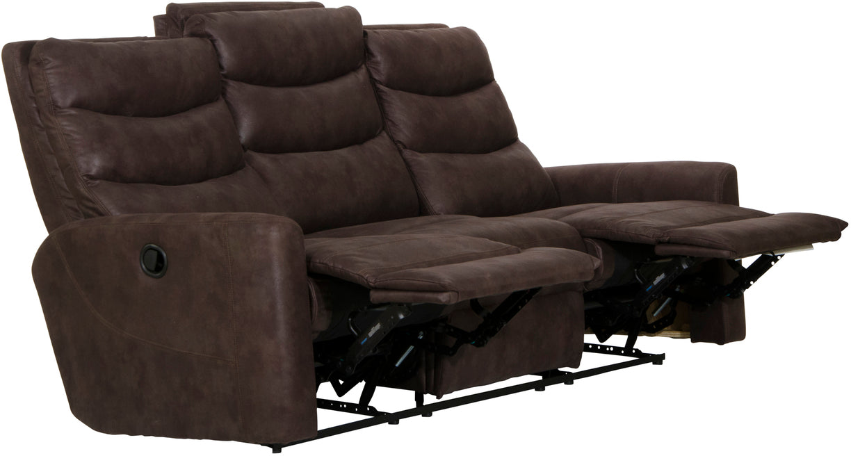 Gill Manual Reclining Sofa - Dan Dan The Mattress Man (Midland, MI)