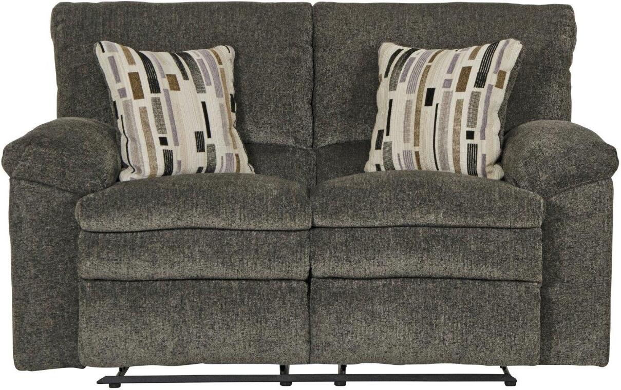 Tosh Manual Reclining Loveseat - Dan Dan The Mattress Man (Midland, MI)