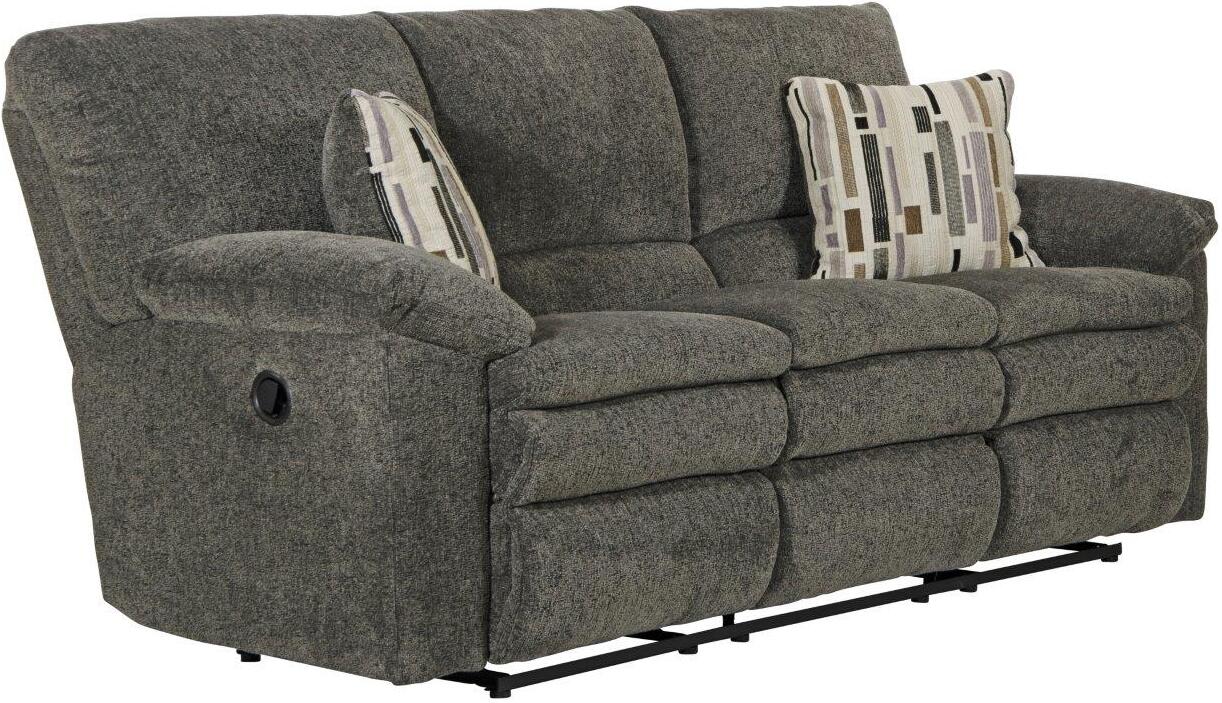 Tosh Manual Reclining Sofa - Dan Dan The Mattress Man (Midland, MI)