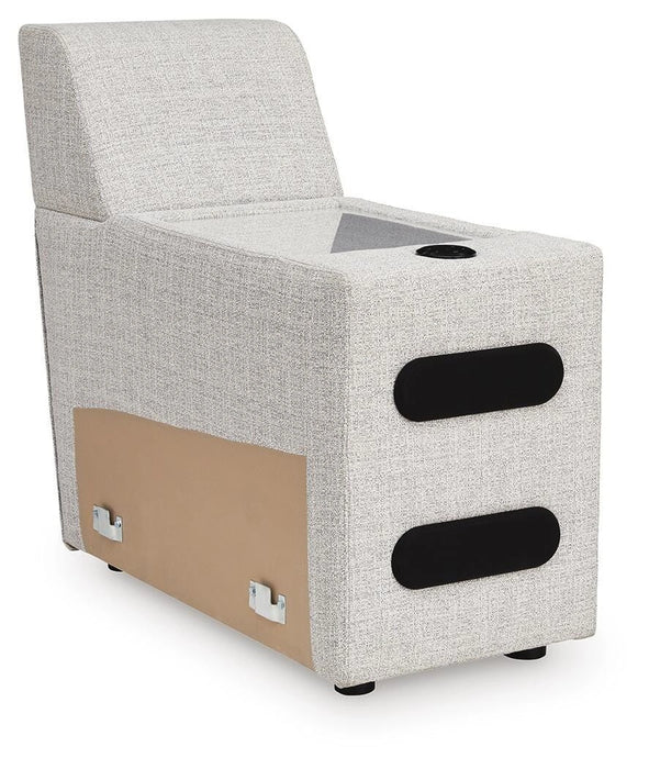 Modmax II Power Reclining Sectional with Chaise and Audio Consoles