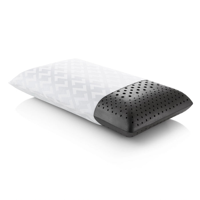 Zoned Dough + Bamboo Charcoal Mid Loft Pillow